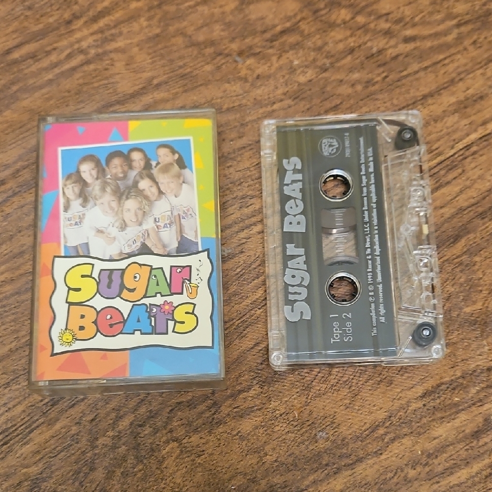Vintage Sugar Beats 2 set  cool kids songs Cassette Tape